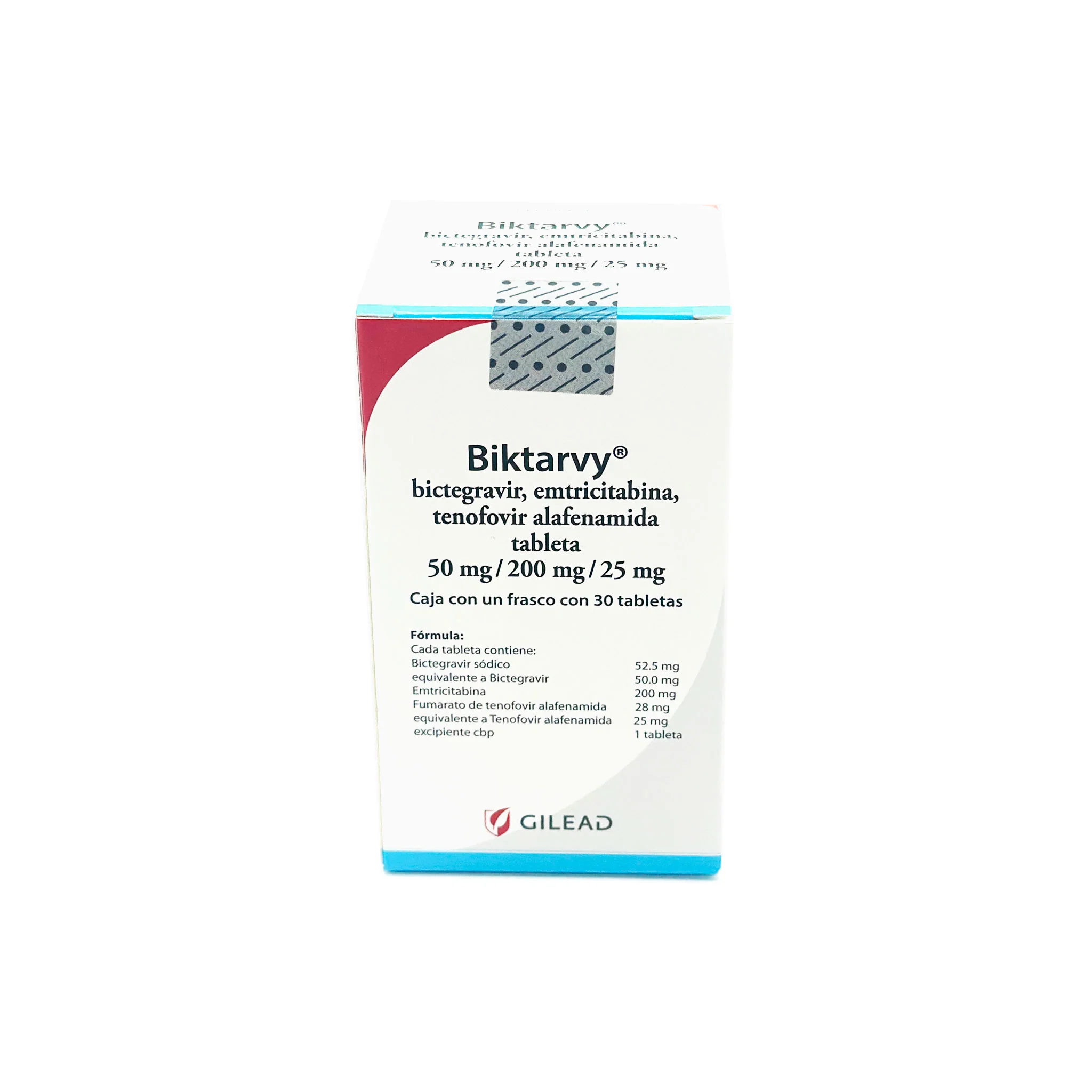 Biktarvy 50mg / 200 mg / 25 mg Caja C/ 30 tabletas - Image 3