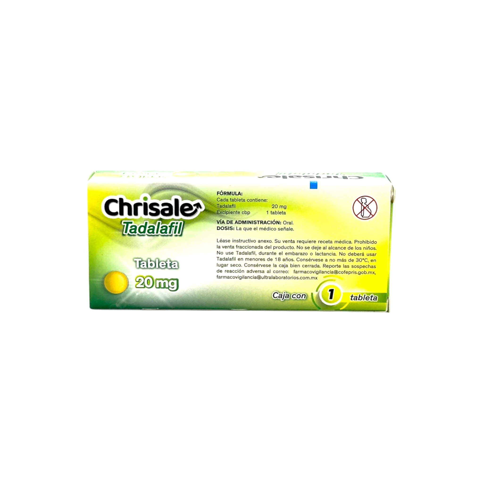 Chrisale Tadalafil 20 mg, 1 tableta - Image 4