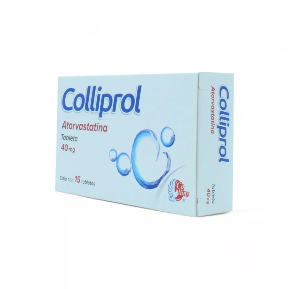 Colliprol Atorvastatina de 40 mg Caja C/15 - Image 3