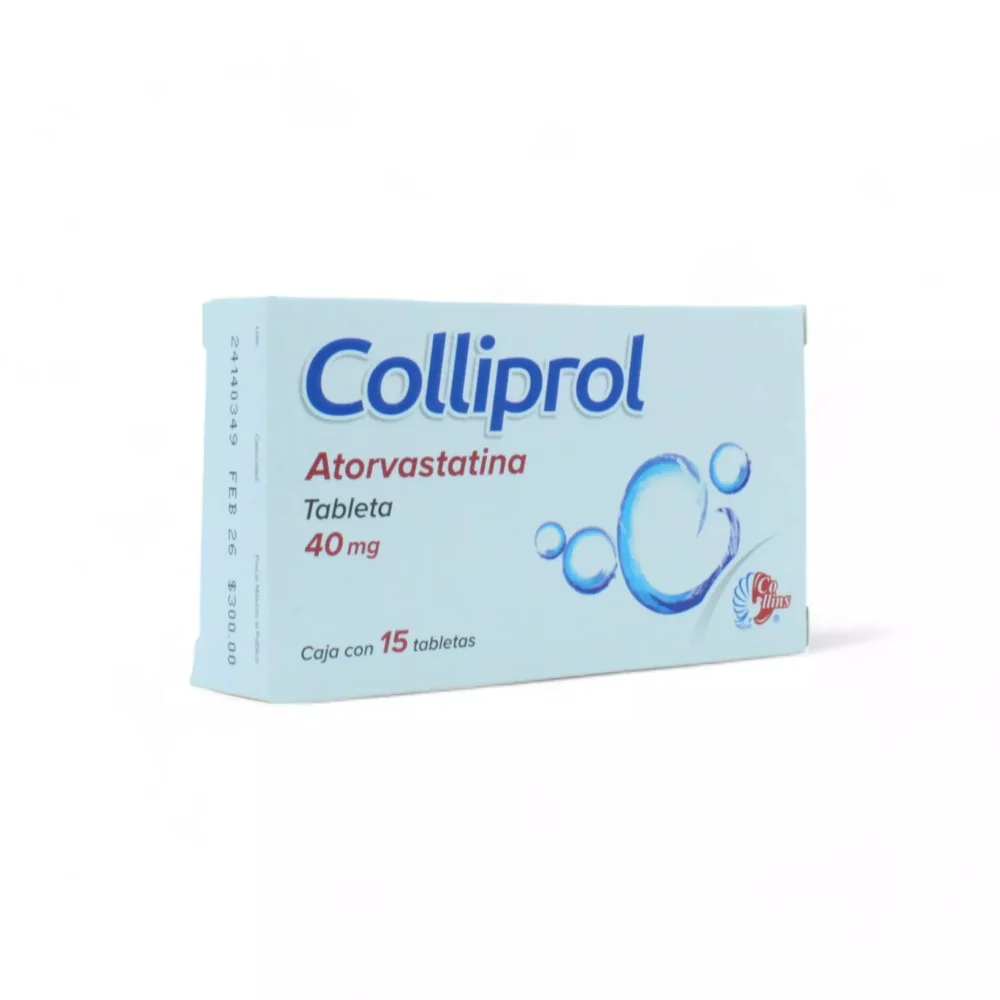 Colliprol Atorvastatina de 40 mg Caja C/15 - Image 4